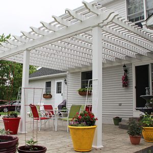 Attached Garden Spot - Medium | Garbrella Pergolas