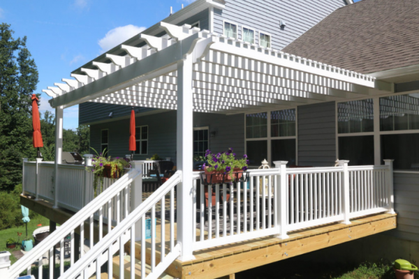 Deck Pergola Ideas for Your Home: Beautiful Images of Pergolas on Decks