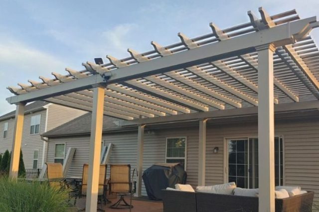 Easy-to-Assemble Wall Mounted Pergola Kits